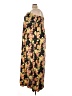 Torrid 100% Polyester Floral Black Brown Casual Dress Size 4X Plus (4) - photo 5