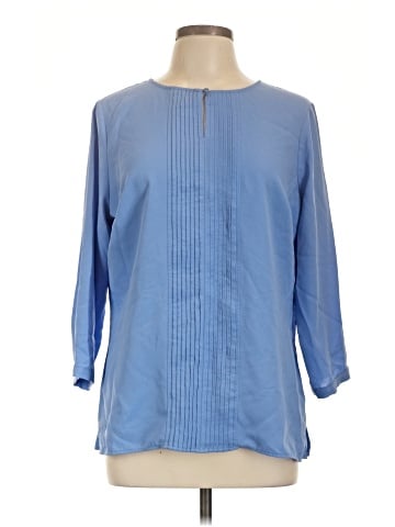 Lands' End 3/4 Sleeve Blouse (view 1)