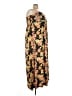 Torrid 100% Polyester Floral Black Brown Casual Dress Size 4X Plus (4) - photo 4
