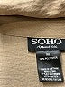 SOHO Apparel Ltd 100% Polyester Tan Trenchcoat Size M - photo 6