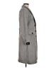 Burberry Brit Gray Wool Coat Size 10 - photo 4