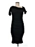 Venus Solid Black Cocktail Dress Size M - photo 1