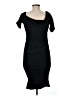 Venus Solid Black Cocktail Dress Size M - photo 2