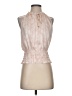 BCBGMAXAZRIA Pink Sleeveless Blouse Size S - photo 1