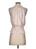 BCBGMAXAZRIA Pink Sleeveless Blouse Size S - photo 2