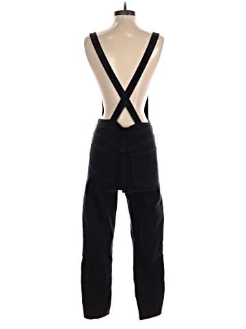 Madewell Skinny Overalls in Lunar Wash (view 2)