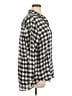 Grayson 100% Lyocell Checkered-gingham Black Long Sleeve Blouse Size XL (5) - photo 4