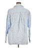 Grayson 100% Linen Blue Long Sleeve Button-Down Shirt Size XL (5) - photo 2
