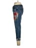 Kut from the Kloth Floral Blue Jeans Size 10 - photo 5