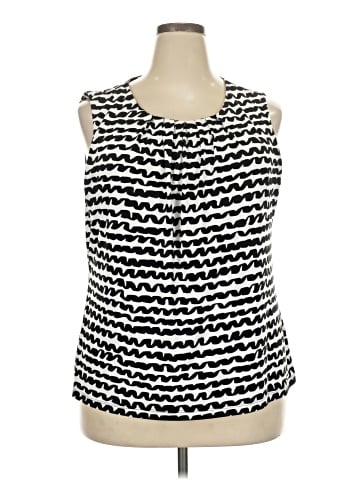 Calvin Klein Sleeveless Blouse (view 1)