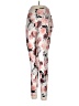 Marika Floral Pink Casual Pants Size M - photo 1