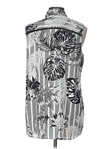Chico's Sleeveless Button-Down Shirt (view 2)