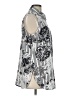 Chico's Silver Sleeveless Button-Down Shirt Size Lg (2) - photo 4