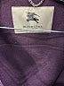 Burberry 100% Wool Purple Wool Coat Size S - photo 3
