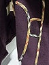 Burberry 100% Wool Purple Wool Coat Size S - photo 4