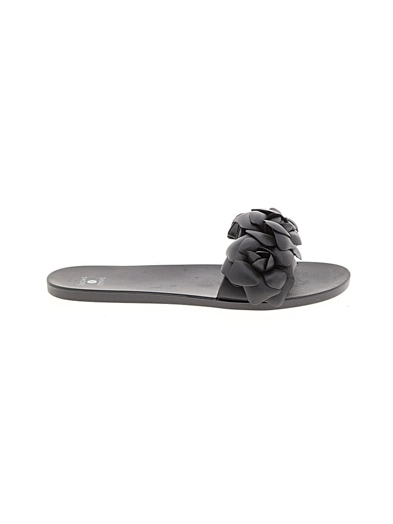 Pre-owned Shade & Shore Sandals In Gray