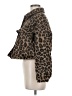Love Tree 100% Polyester Animal Print Brown Faux Fur Jacket Size M - photo 5