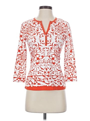 J. McLaughlin 3/4 Sleeve Blouse (view 1)