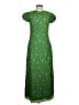 Böhme 100% Polyester Green Casual Dress Size M - photo 1