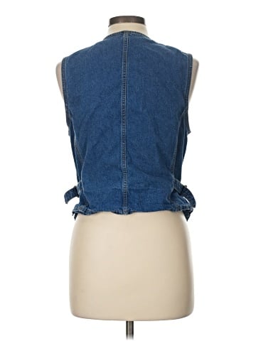 Bill Blass Denim Vest (view 2)
