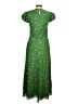 Böhme 100% Polyester Green Casual Dress Size M - photo 2