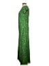 Böhme 100% Polyester Green Casual Dress Size M - photo 5