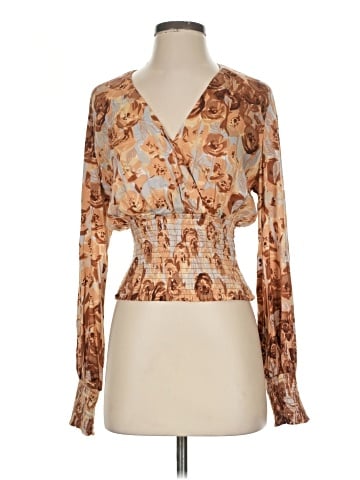 Tiny Long Sleeve Blouse (view 2)