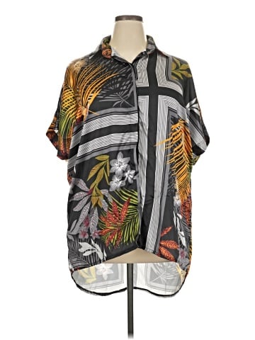 Free People Short Sleeve Blouse (view 1)