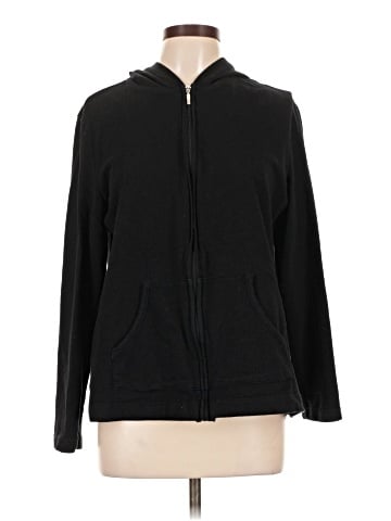 Karen Scott Sport Zip Up Hoodie (view 1)