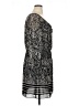 Max Studio 100% Polyester Animal Print Gray Casual Dress Size XL - photo 4