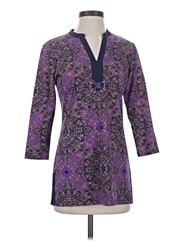 J. McLaughlin 3/4 Sleeve Blouse (view 1)