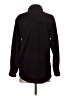 Bill Blass 100% Cotton Chevron-herringbone Black Long Sleeve Button-Down Shirt Size S - photo 2