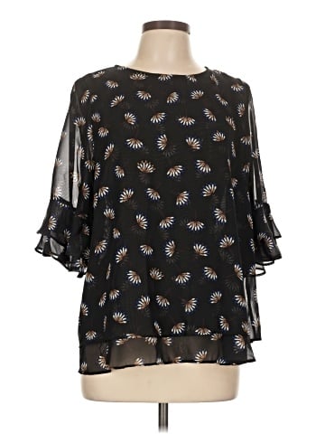 Anne Klein 3/4 Sleeve Blouse (view 1)