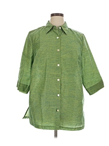 Maggie Barnes 3/4 Sleeve Blouse (view 1)