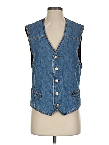 Lucchese Denim Vest (view 1)