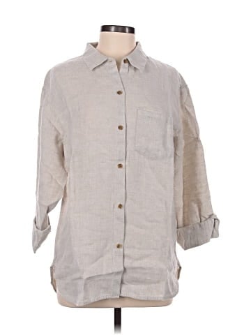 Athleta 3/4 Sleeve Button-Down Shirt (view 1)