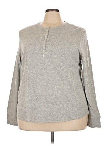 L.L.Bean Long Sleeve Henley (view 1)
