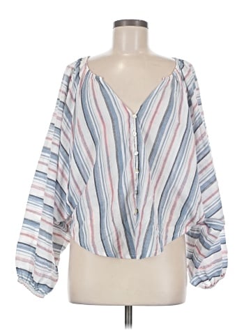 By Together 3/4 Sleeve Blouse (view 1)