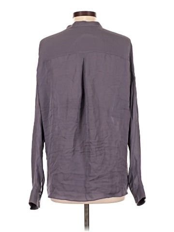Vince. Long Sleeve Silk Top (view 2)