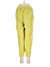 Mikoh 100% Polyester Yellow Casual Pants Size Med (2) - photo 2