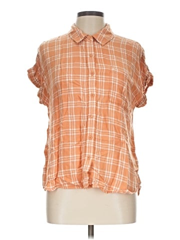Cosmic Blue Love Short Sleeve Blouse (view 1)