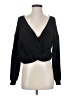 Cotton Candy LA 100% Polyester Black Cardigan Size S - photo 1