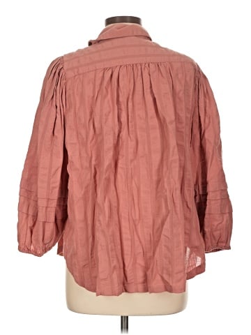 Free People 3/4 Sleeve Button-Down Shirt (view 2)