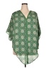Max Studio 100% Polyester Green 3/4 Sleeve Blouse Size 2X - photo 1