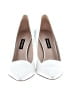 Nine West White Heels Size 9 1/2 - photo 2