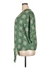 Max Studio 100% Polyester Green 3/4 Sleeve Blouse Size 2X - photo 5