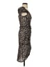 Bershka Print Black Cocktail Dress Size XS - photo 4