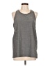 Athleta Solid Gray Sleeveless T-Shirt Size L (tall) - photo 1