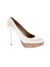 Stuart Weitzman 100% Leather Ivory Heels Size 6 - photo 1