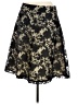 Apt. 9 Camo Black Formal Skirt Size 8 - photo 2